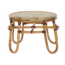 Charger l&#39;image dans la galerie, Table d&#39;appoint DKD Home Decor Bambou Rotin (60 x 60 x 42 cm)