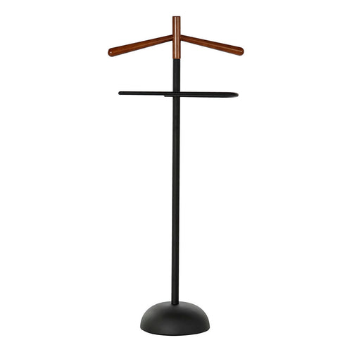 Valet de Nuit DKD Home Decor Bois Métal Brun foncé (46 x 22 x 106 cm)