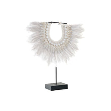 Charger l&#39;image dans la galerie, Figurine Décorative DKD Home Decor Fer Plume Coquillages (42 x 9.5 x 44 cm)