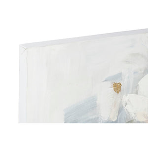 Cadre DKD Home Decor Toile Fleurs (2 pcs) (80 x 3.5 x 100 cm)