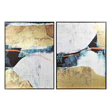 Charger l&#39;image dans la galerie, Cadre DKD Home Decor Abstrait (2 pcs) (103.5 x 4.5 x 143 cm)