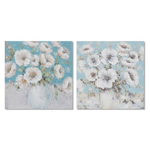 Charger l&#39;image dans la galerie, Cadre DKD Home Decor Pin Toile Vase (2 pcs) (100 x 2.8 x 100 cm)