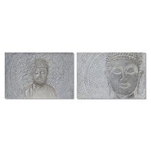 Charger l&#39;image dans la galerie, Cadre DKD Home Decor Pin Toile Buda (2 pcs) (120 x 2.8 x 80 cm)