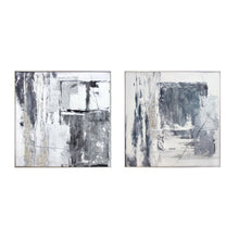 Charger l&#39;image dans la galerie, Cadre DKD Home Decor Abstrait (2 pcs) (80 x 3 x 80 cm)