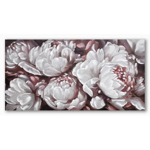 Cadre DKD Home Decor Fleurs (120 x 3 x 60 cm) (2 pcs)