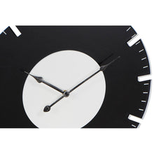 Charger l&#39;image dans la galerie, Horloge Murale DKD Home Decor Noir Blanc Bois MDF (50 x 4.5 x 50 cm) (2 pcs)