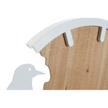 Charger l&#39;image dans la galerie, Horloge Murale DKD Home Decor Noir Blanc Fer Oiseau Bois MDF (50 x 3.5 x 50 cm) (2 pcs)