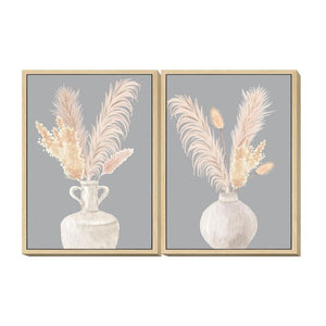 Cadre DKD Home Decor Vase (50 x 4 x 70 cm) (2 pcs)