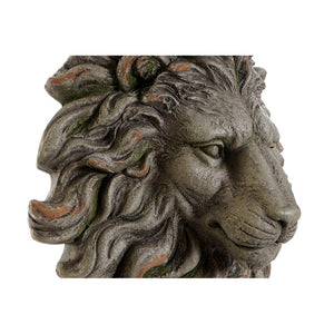 Cache-pot DKD Home Decor Fibre de Verre Gris Lion (47 x 20 x 46 cm)