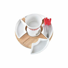 Charger l&#39;image dans la galerie, Fondue DKD Home Decor Rouge 26,5 x 26,5 x 1,5 cm (10 pcs)