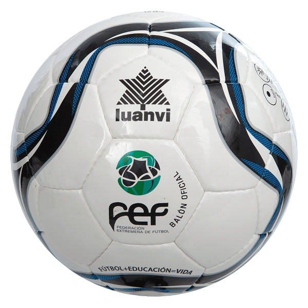 Ballon de Football Luanvi Fef Candil Simili-cuir (Taille 4)