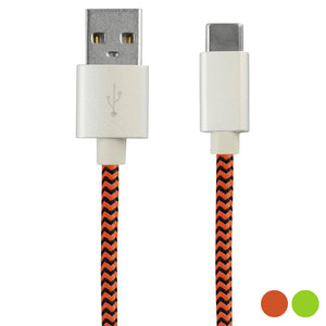 Câble USB-C KSIX 2.4A 1 m