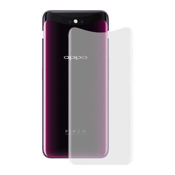 Protection pour téléphone portable Oppo Find X KSIX Flex Transparent