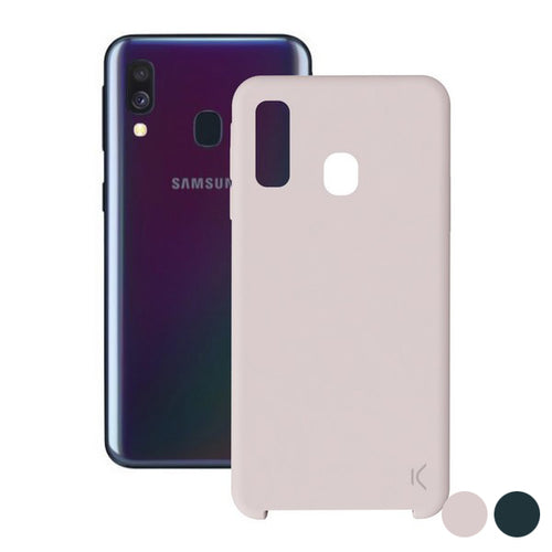 Protection pour téléphone portable Samsung Galaxy A40 KSIX Soft