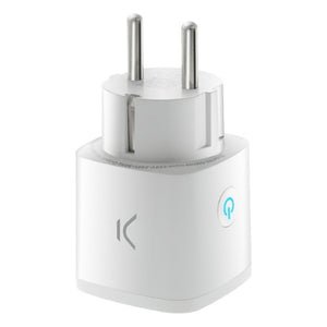 Prise Intelligente KSIX Smart Energy Mini WIFI 250V Blanc