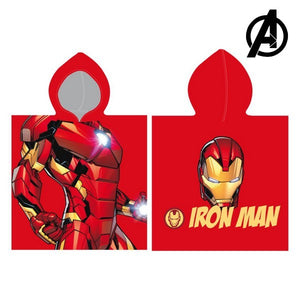 Serviette poncho avec capuche Ironman The Avengers 74164
