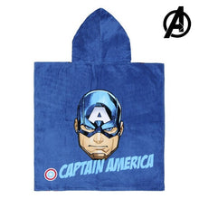Charger l&#39;image dans la galerie, Serviette poncho avec capuche Captain America The Avengers 74171