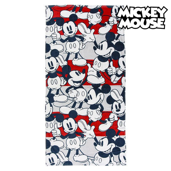 Serviette de plage Mickey Mouse 75492 Coton