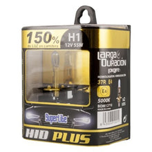 Charger l&#39;image dans la galerie, Ampoule automobile Superlite H1 12V 55W 5000K