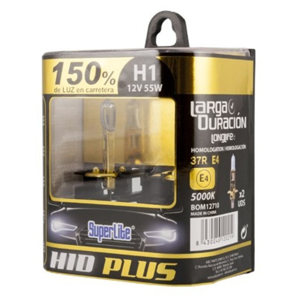 Ampoule automobile Superlite H1 12V 55W 5000K