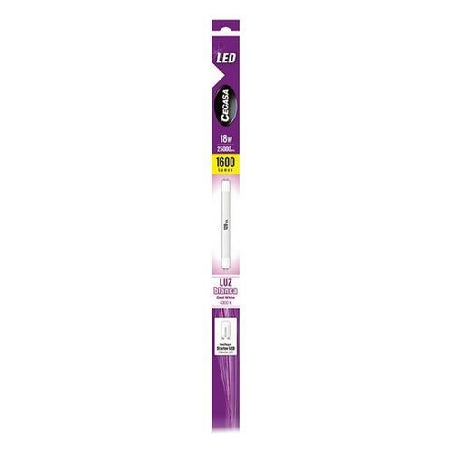 Tube LED Cegasa 324898 T8 4000K 18W Lumière chaude