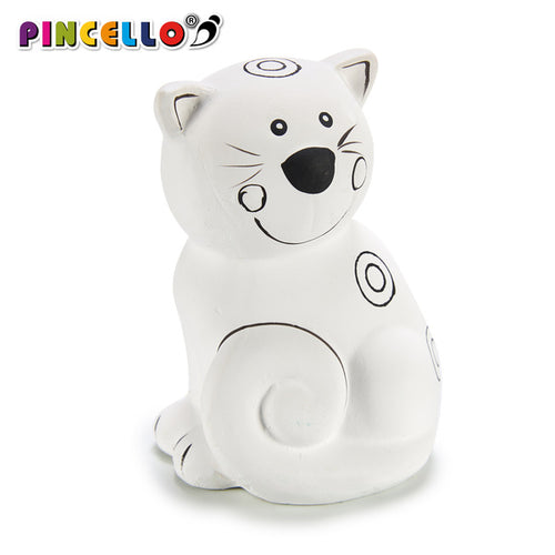 Tirelire PVC Céramique Chat (8,5 x 12 x 8,5 cm)