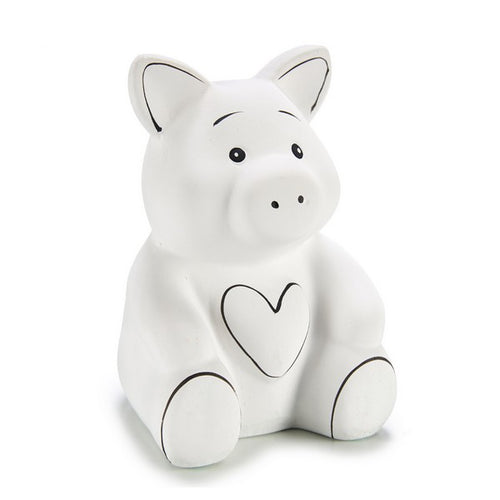 Tirelire PVC Feutres (10 x 13 x 9 cm)