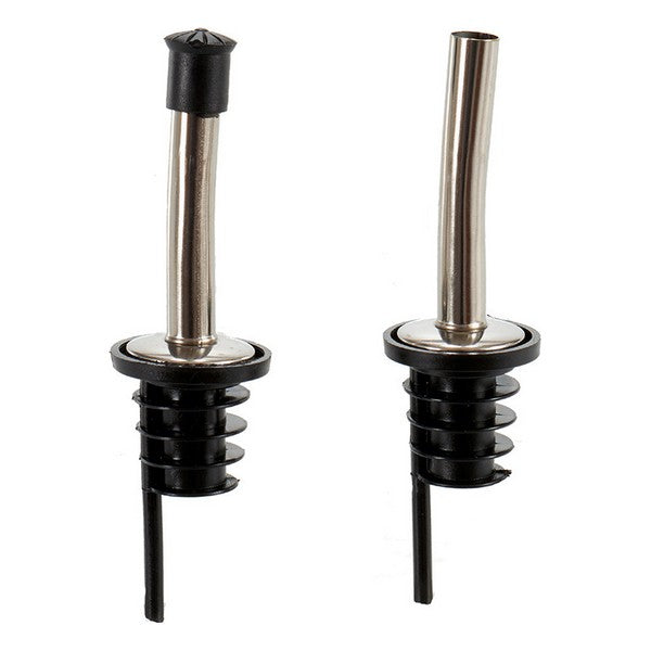 Bouchon de Dosage Noir Métal 2 pcs