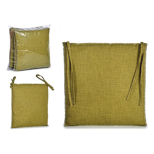 Coussin de chaise Vert Tissu