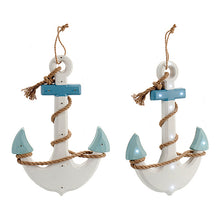 Charger l&#39;image dans la galerie, Décoration Suspendue Corde Bois Corde (4,5 x 46 x 32 cm) Lumières LED