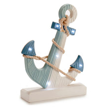 Charger l&#39;image dans la galerie, Figurine Décorative Corde Bois Corde (7,5 x 32,5 x 24 cm) Lumières LED