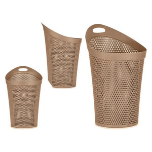 Panier à linge Beige Plastique (100L)