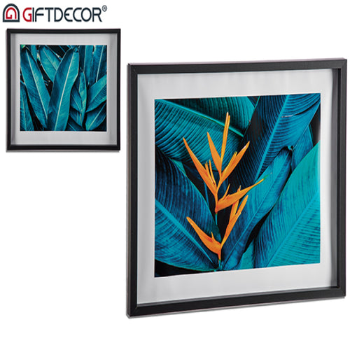 Cadre Tropical Bois (25 x 42 x 52 cm)