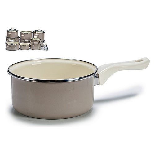 Casserole Gris Acier émaillé
