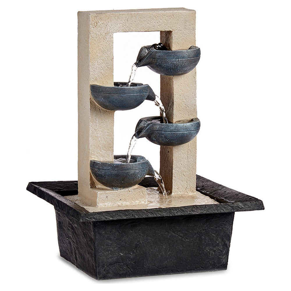 Fontaine Marron Plastique Résine (24 x 38 x 30 cm)