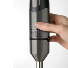 Charger l&#39;image dans la galerie, Mixeur plongeant Black &amp; Decker BXHB1000E Gris 1000 W