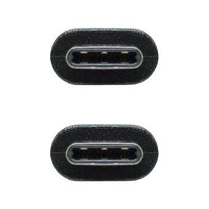 Câble USB-C 3.1 NANOCABLE 10.01.4101 Noir (1 M)