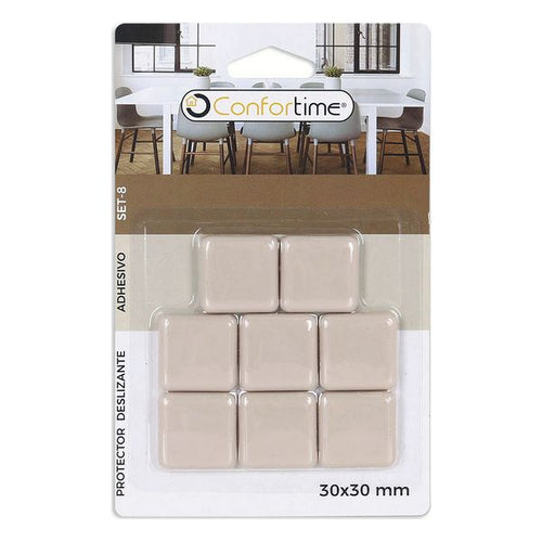 Protection pour pieds de chaise Confortime Adhésif (8 Pcs) (30 X 30 cm)
