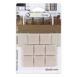 Protection pour pieds de chaise Confortime Adhésif (8 Pcs) (30 X 30 cm)