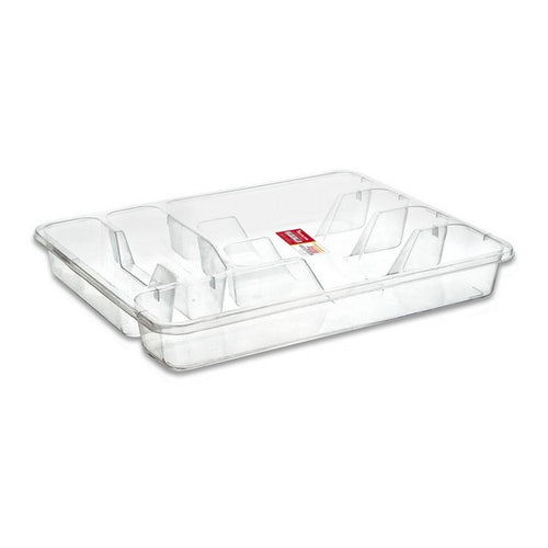 Range-couverts Privilege Plastique Transparent (37,5 x 29 x 5 cm)