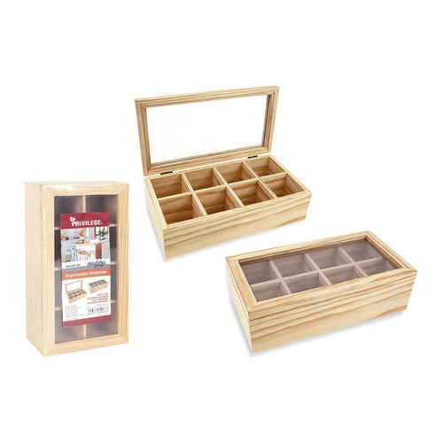 Boîte pour infusions Privilege Bois (30 X 16 x 9 cm)