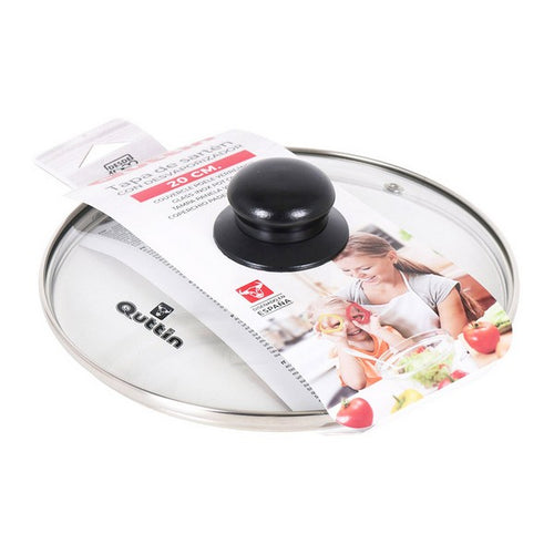 Couvercle pour marmite Quttin Verre Acier