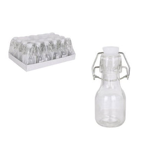 Bouteille en Verre Mini La Mediterránea Classic 65 ml Fermeture hermétique