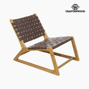 Fauteuil Bois mindi (60 x 80 x 70 cm) by Craftenwood