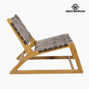 Fauteuil Bois mindi (60 x 80 x 70 cm) by Craftenwood