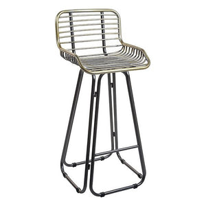 Tabouret Industrial Fer Bois d'épicéa (45 x 102 cm)