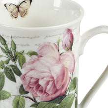 Charger l&#39;image dans la galerie, Tasse avec filtre pour infusions Fleurs Roses