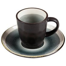 Charger l&#39;image dans la galerie, Tasse avec sous-tasse Grès (8 X 6 x 6 cm)