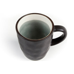 Tasse avec sous-tasse Grès (8 X 6 x 6 cm)