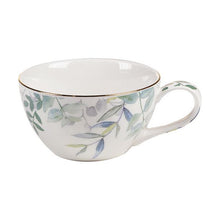 Charger l&#39;image dans la galerie, Tasse avec sous-tasse Amazonia Porcelaine (12 X 9 x 5 cm)